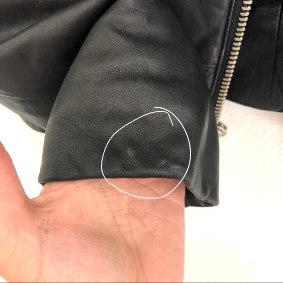 Marc Jacobs Quilted Leather Moto Jacket L - Picture 7 of 8